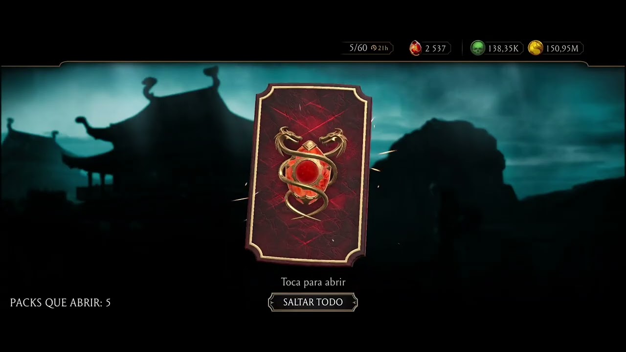 MK Mobile - Agarra tus palomitas! Apertura de casi 200 packs diferentes de Krystales de Dragón!
