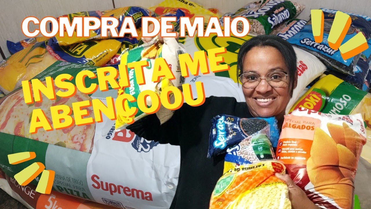 QUERIDA ME ABENÇOOU/ COMPREI MUITA COMIDA PRA LEVAR NA MUDANÇA