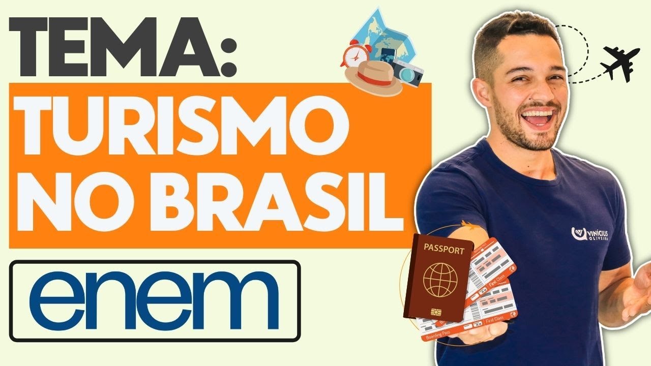 O que escrever sobre TURISMO? | REDAÇÃO ENEM | PROFINHO da REDAÇÃO