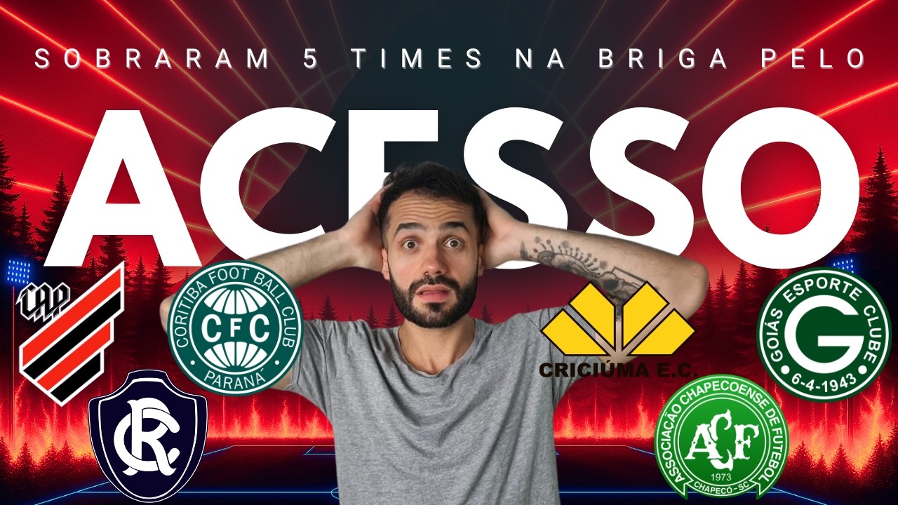 VEJA OS TIMES QUE AINDA EST&Atilde;O VIVOS NA BRIGA PELO ACESSO NA &Uacute;LTIMA RODADA DA S&Eacute;RIE B 2025!