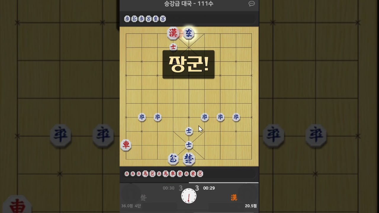 4단-  졸 5개와 차의 대결입니다