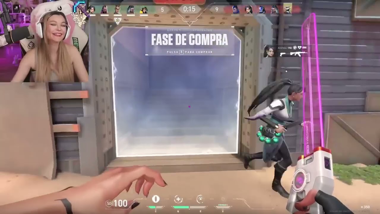 CONFUNDO A JUAN CON UN BOT - Valorant CHICOS vs CHICAS - Aroyitt