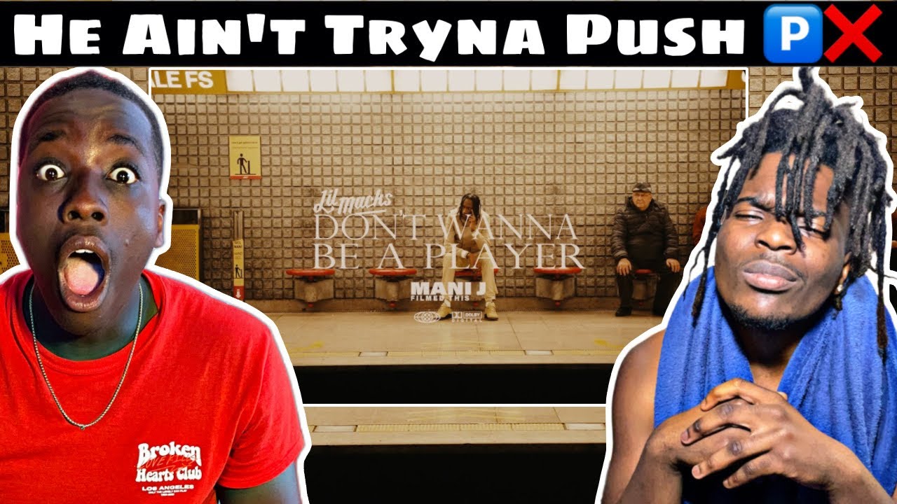 American Reaction To Lil Macks - Don't Wanna Be A Player (Official Video)