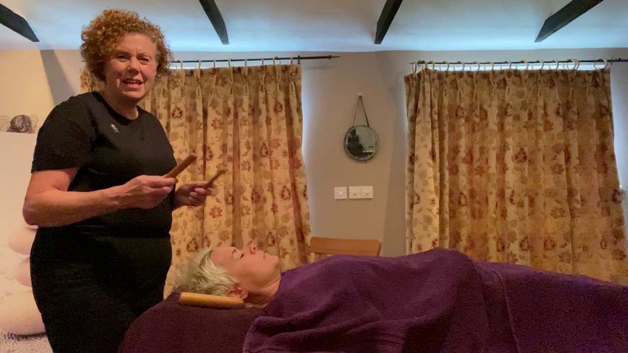 Warm Bamboo Facial Massage