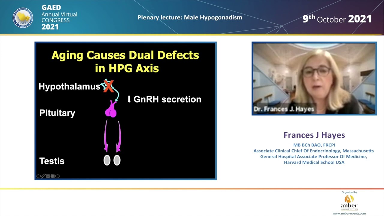 (9.10.21 - Day 3)  Plenary lecture - Male Hypogonadism