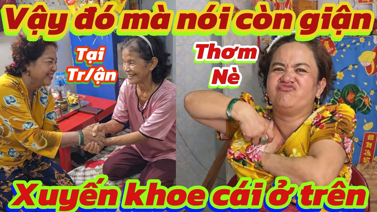 Xuyến lại khoe cái thơm của Xuyến mà không nhịn cười 