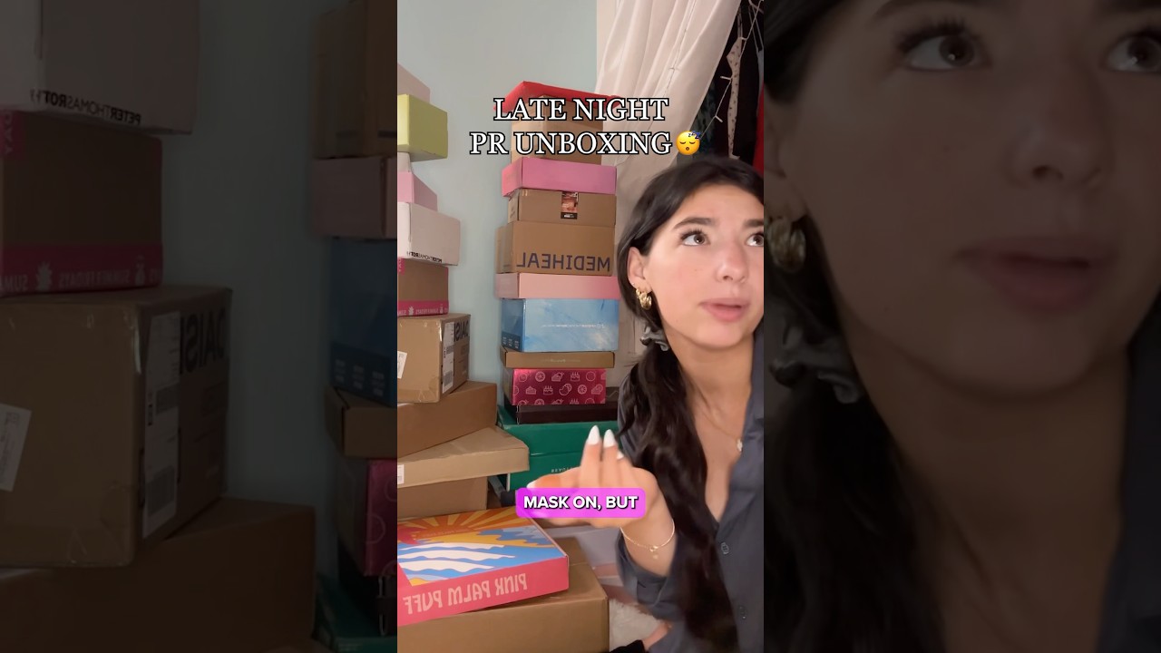 ANOTHER PR UNBOXING 🙌🙌 #pr #unboxing #haul #beauty