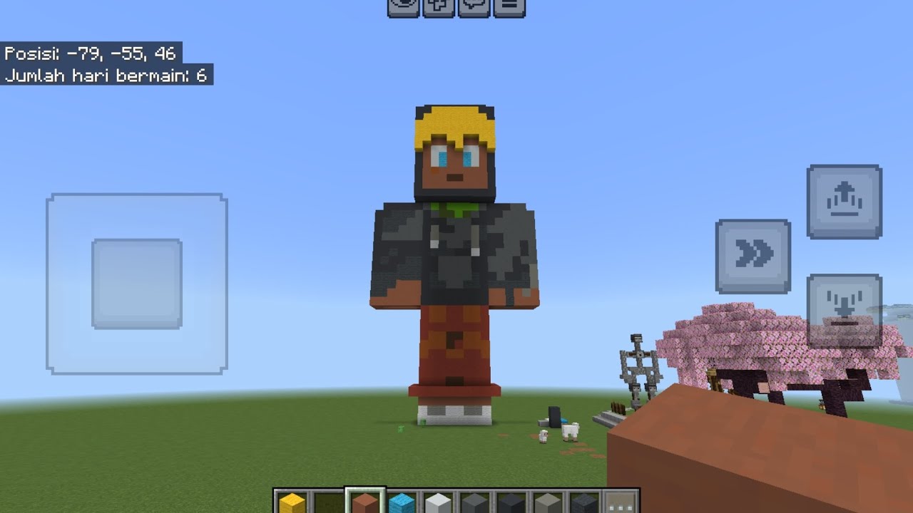 Mencoba membuat avatarku. Menurut kalian keren atau tidak??  Saksikan sampai akhir ya.. | MINECRAFT