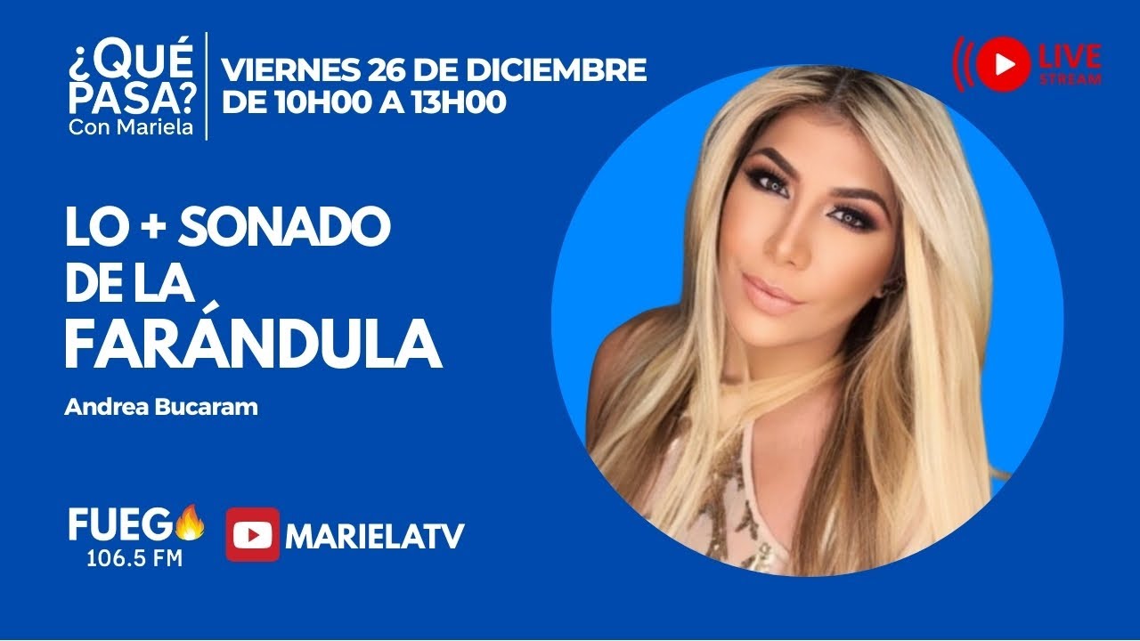 ¿Qué Pasa? con Mariela: Lo + sonado de la farándula