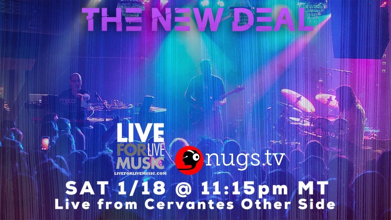 The New Deal LIVE 1/18/20 from Cervantes' in Denver, CO