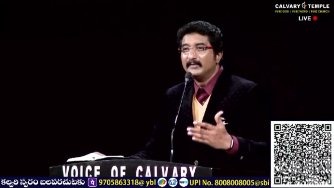 ✝️💐WORD OF GOD \\ DR SATISH KUMAR BROTHER #jesusmessagesintelugu