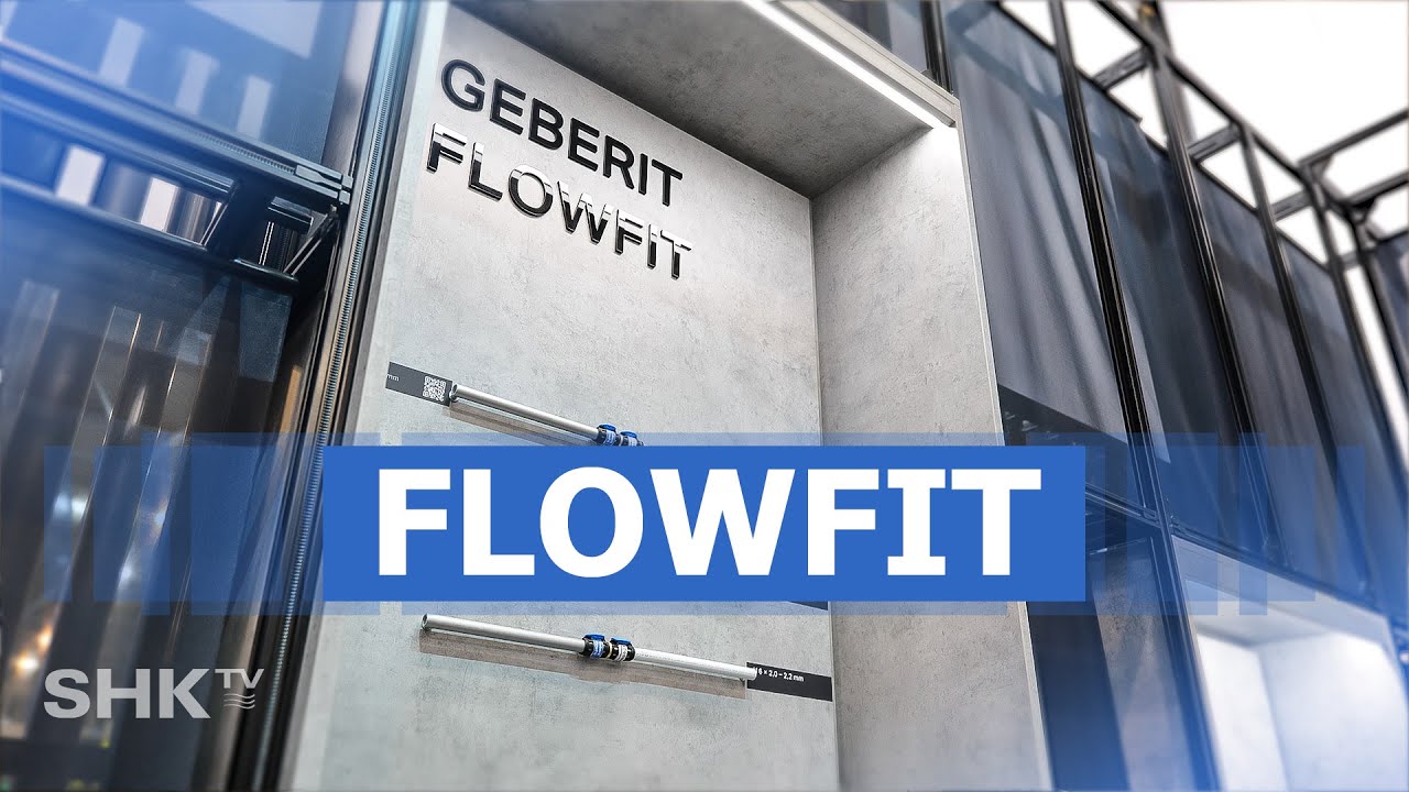 Geberit - FlowFit Mehrschichtverbundrohr | SHK-TV Produkt