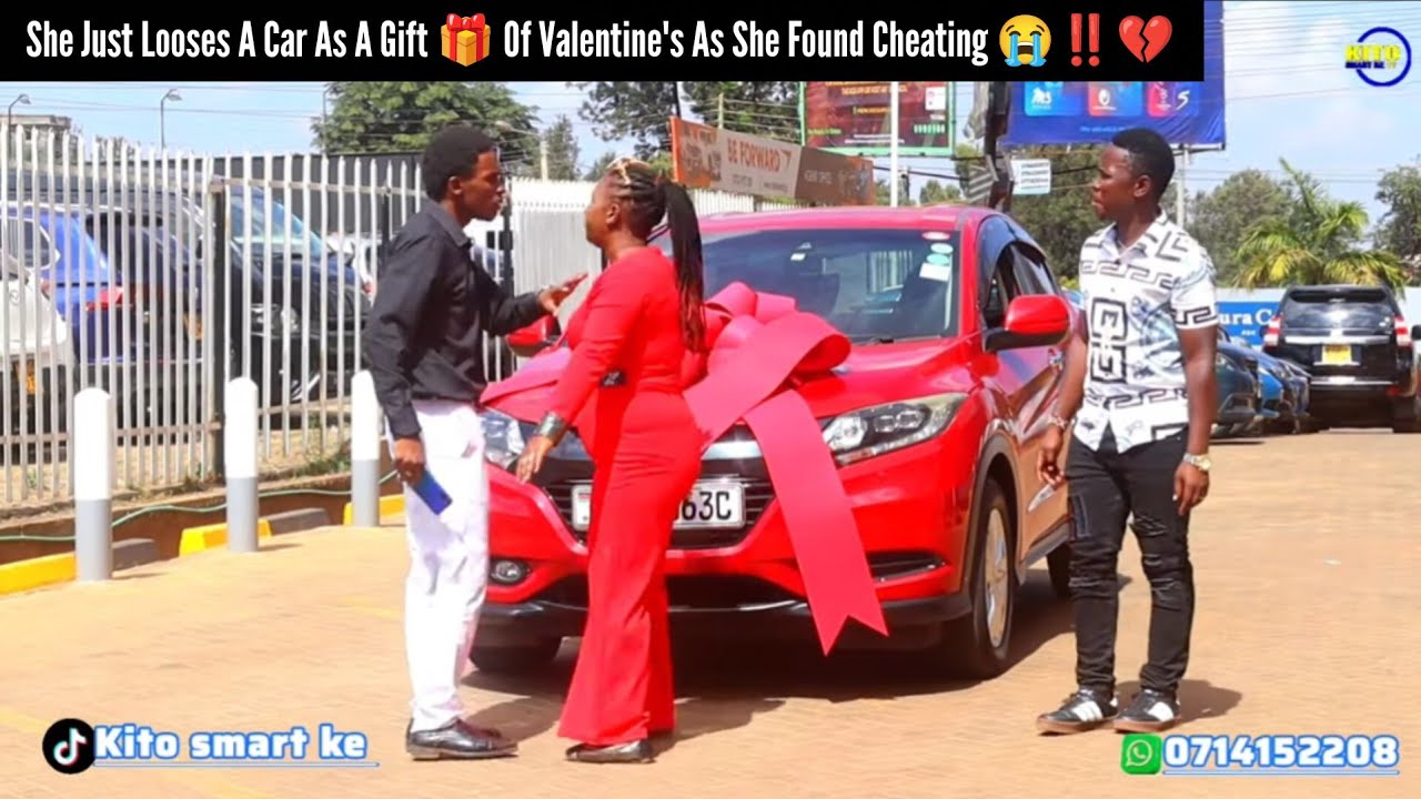 OOH my God Alipoteza Gari As A Gift Of Valentine's Just Because Of Cheating, Ako Na Mimba Imagine 😭💔