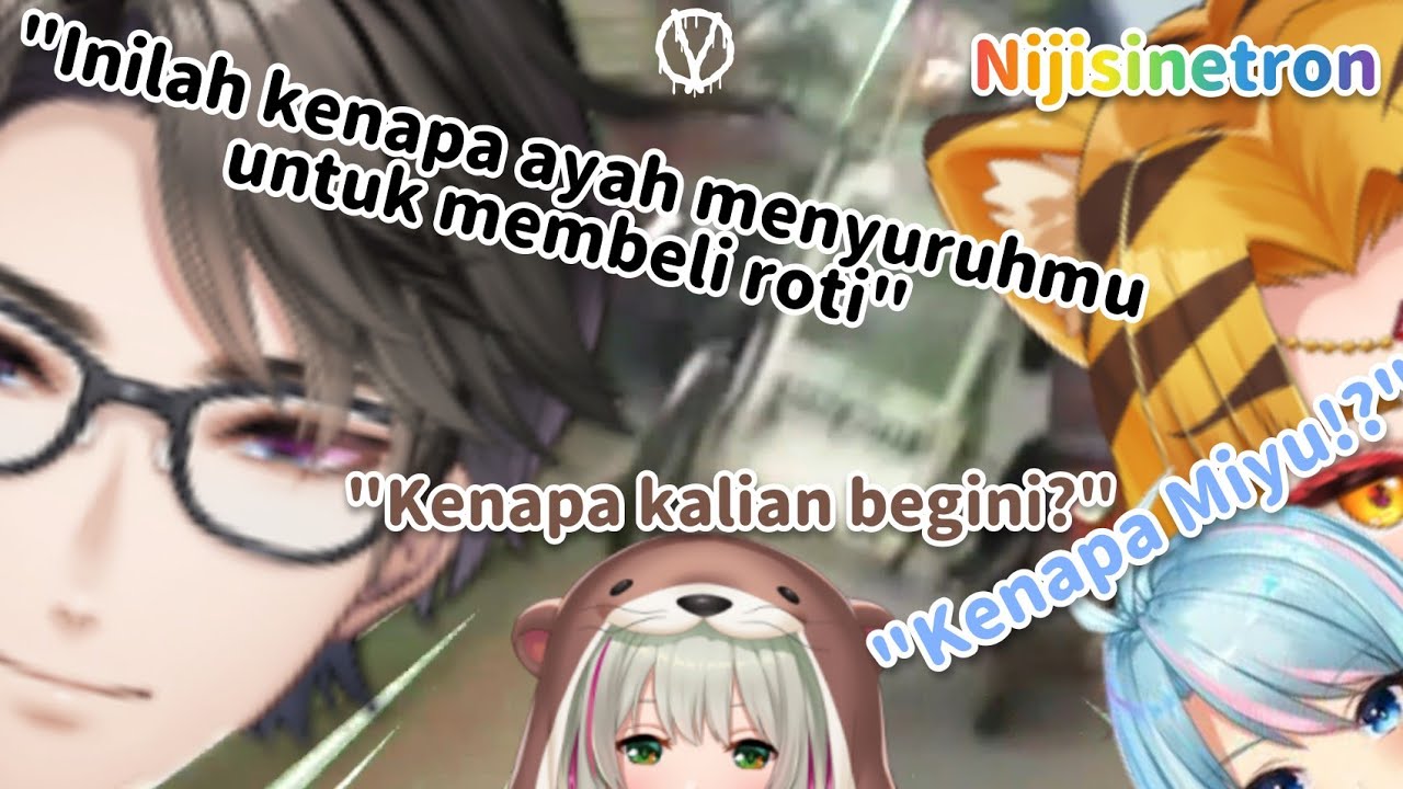 【Nijisanji ID Clip】Nijisinetron: Roti Malapetaka ft. S*ri R*ti Freestyle