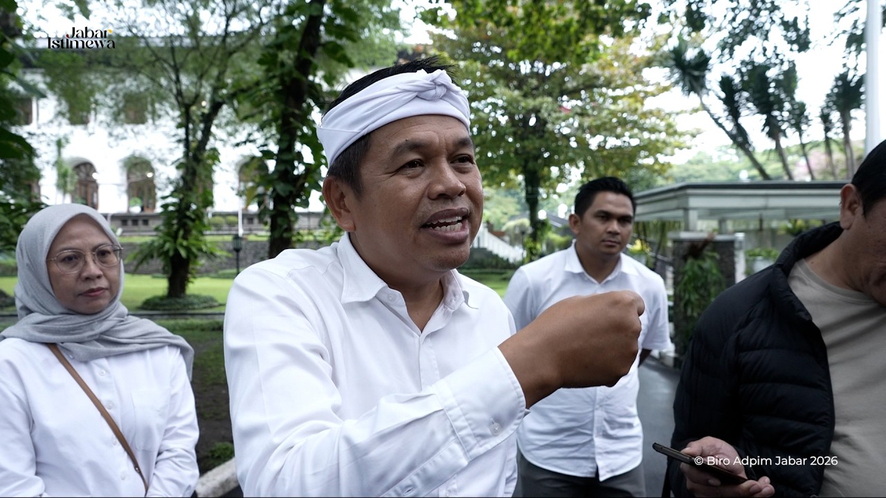 Keterangan Pers Gubernur Dedi Mulyadi di Gedung Sate, Kota Bandung, 3 Februari 2026