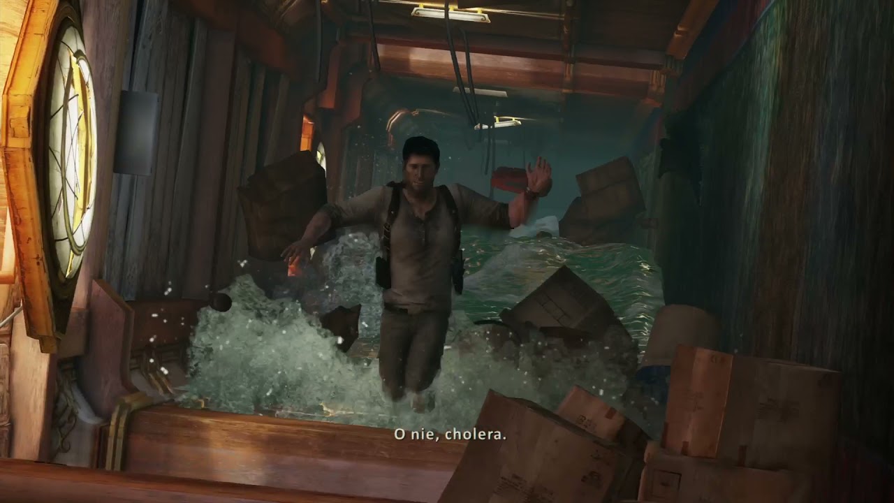Trzeba się stąd wydostać. | Epickie momenty || Uncharted 3: Oszustwo Drake&rsquo;a