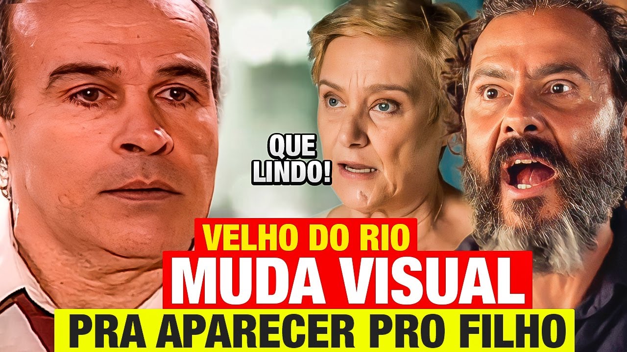 NOVELA PANTANAL - Velho do Rio MUDA VISUAL, aparece pra Z&Eacute; L&Ecirc;&Ocirc;NCIO e faz Mariana se apaixonar