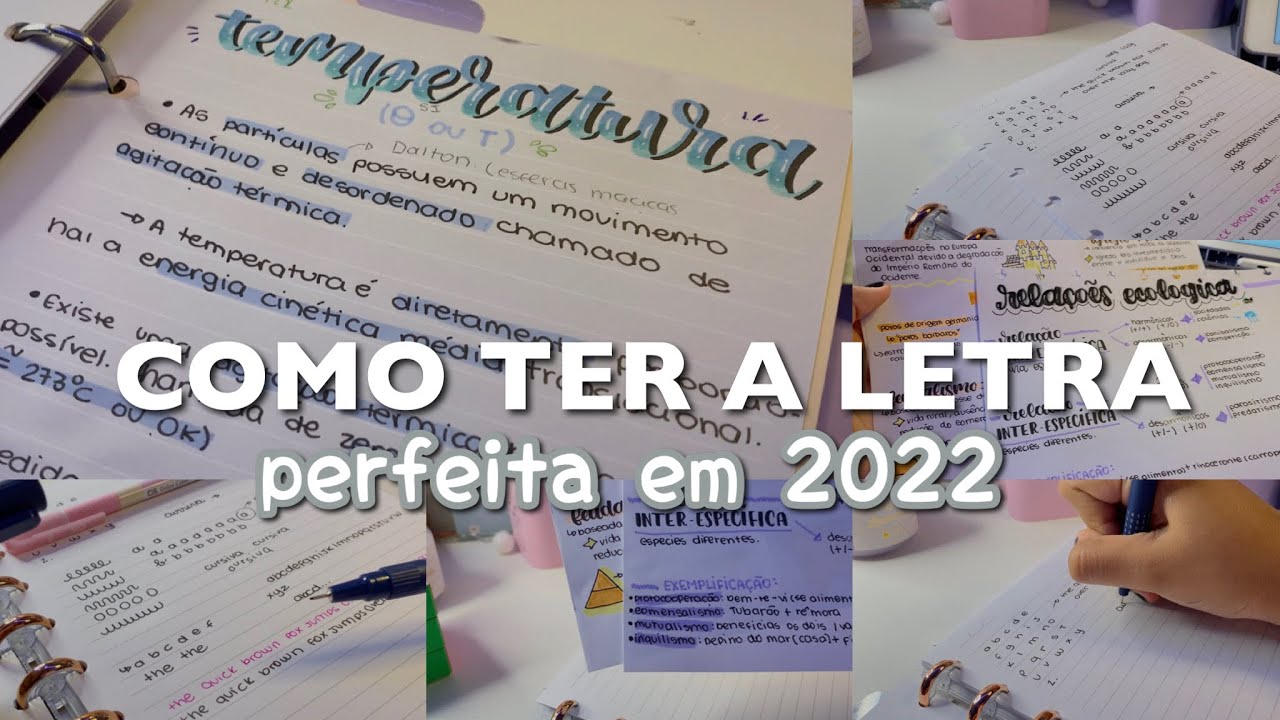 COMO MELHORAR SUA LETRA EM 2022 😻📱😳