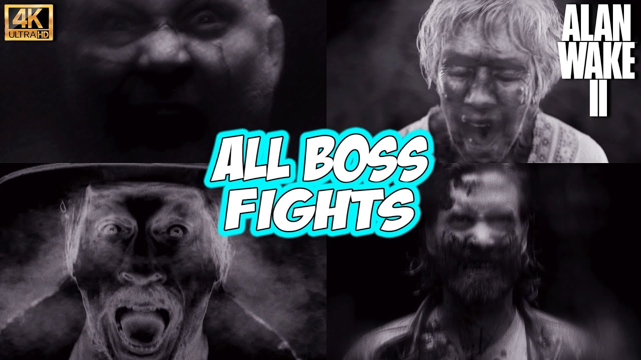 How to DEFEAT All BOSS in Alan Wake 2 4K FULL Walkthrough