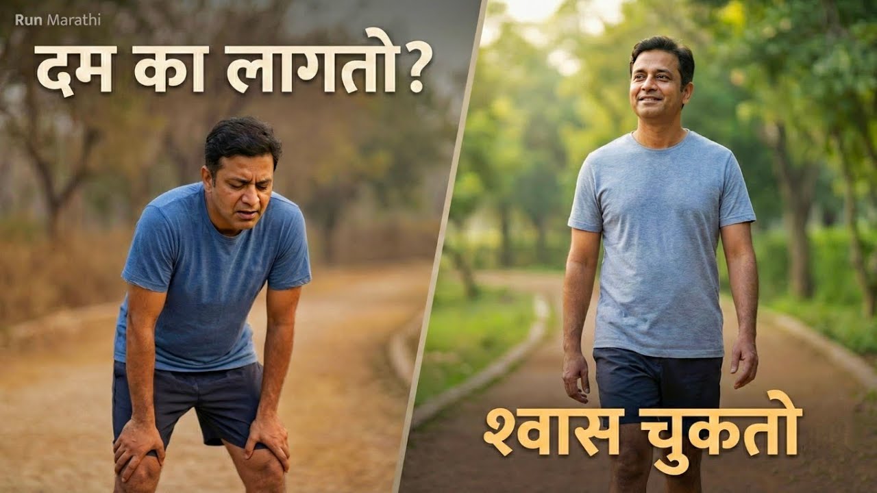 रनिंग करताना श्वास कसा घ्यावा? | Beginner Breathing Guide | Run Marathi