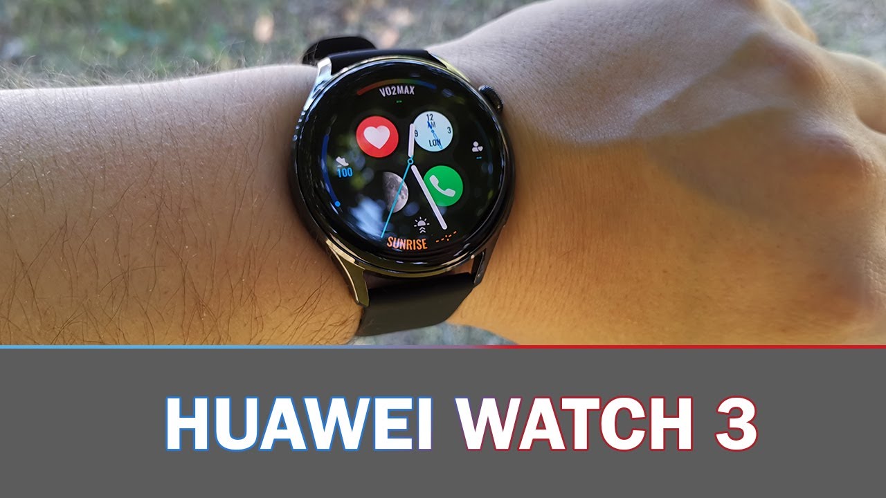 Huawei Watch 3 - Unboxing i mega kr&oacute;tka prezentacja