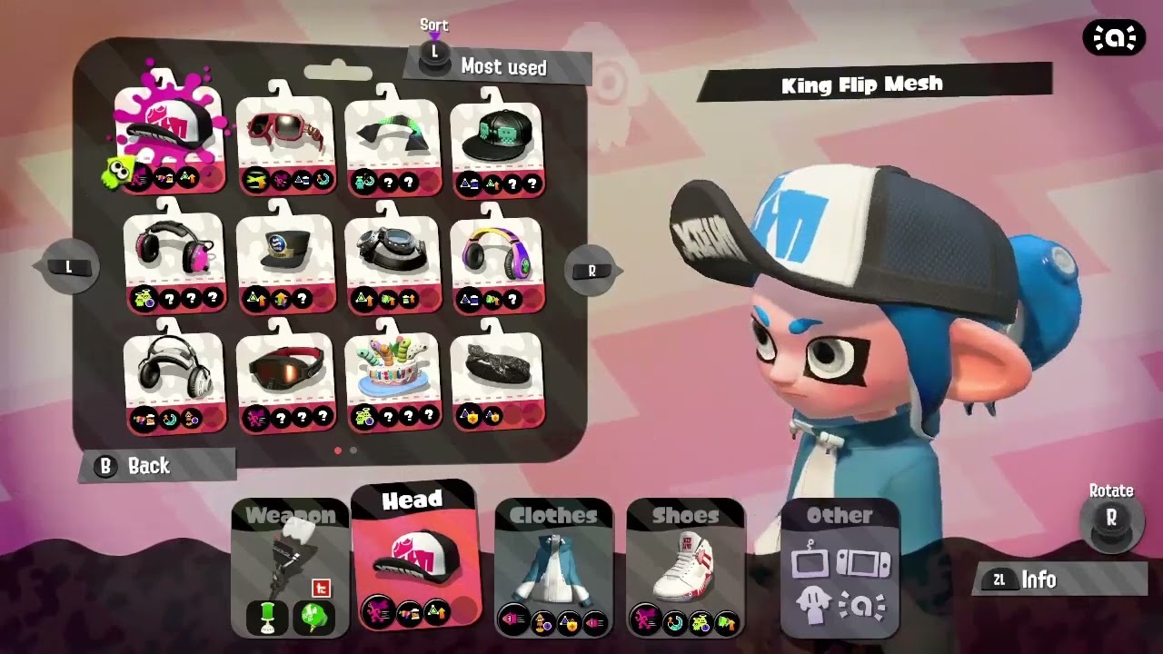 My Splatoon Drip (for aSquidMin)