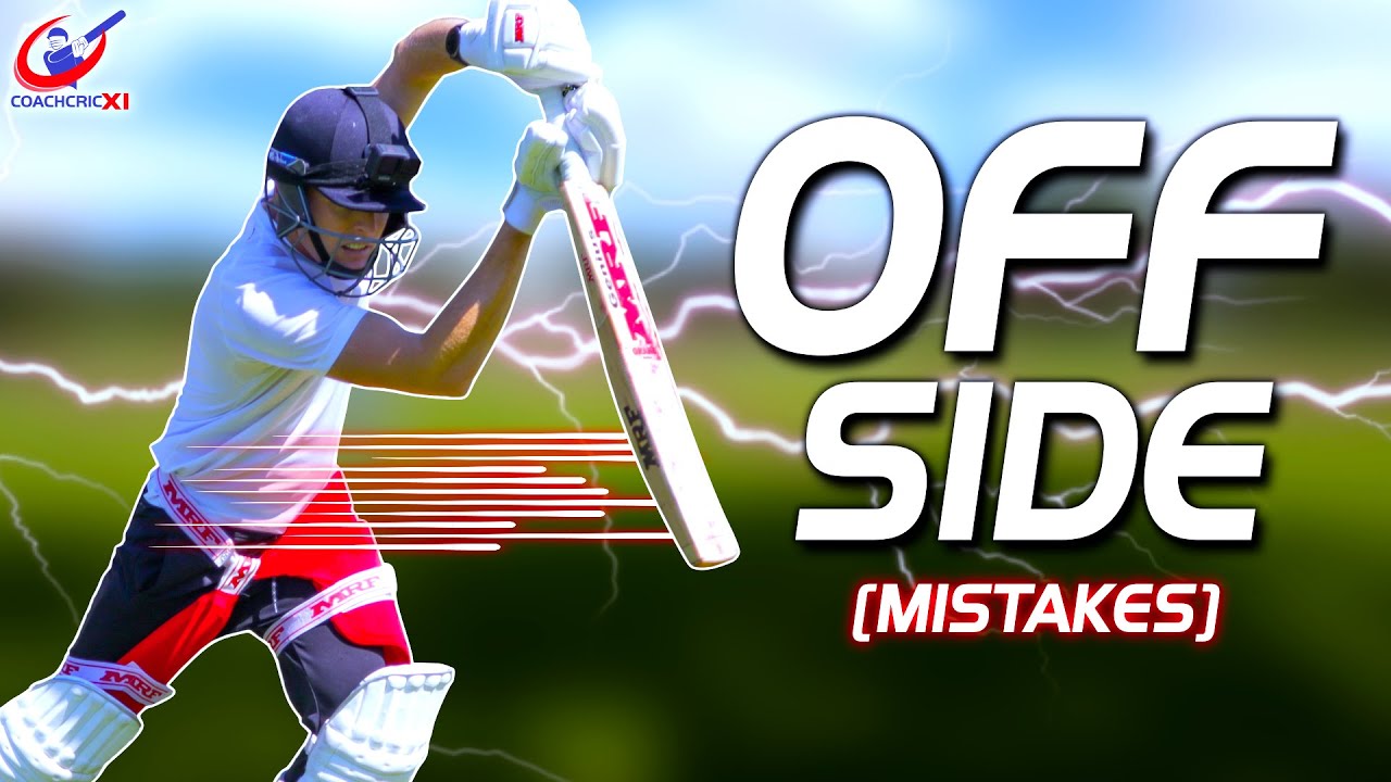 FIX these OFF SIDE batting MISTAKES - Cricket Batting Drills