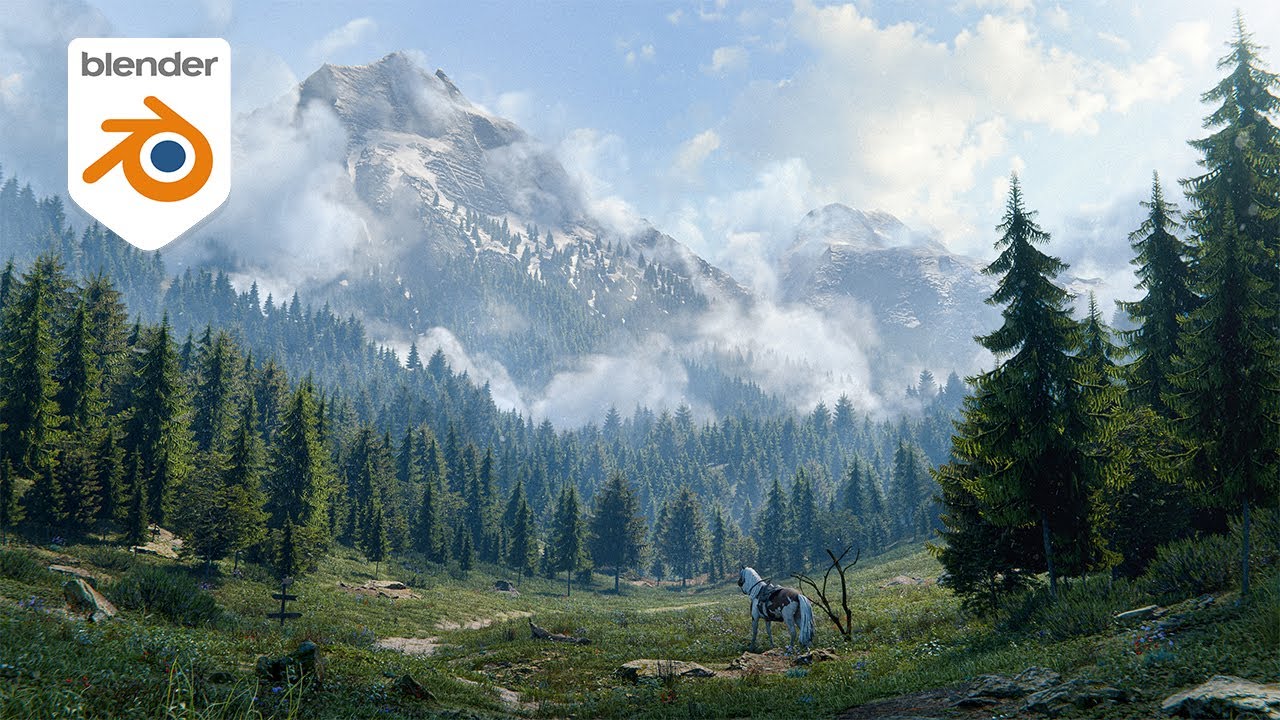 Creating a Massive Realistic Landscape in Blender