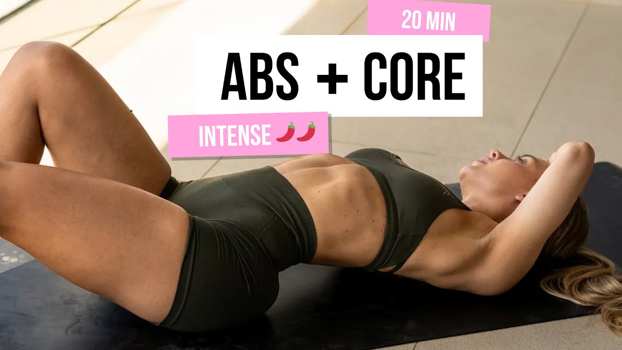 20 MIN KILLER ABS + CORE - No Equipment, Home Workout