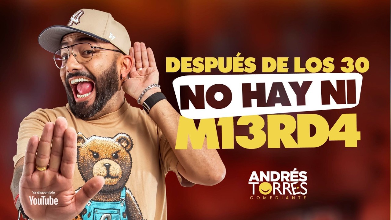 Despu&eacute;s de los 30 no hay ni m13rd4 - Andres Torres