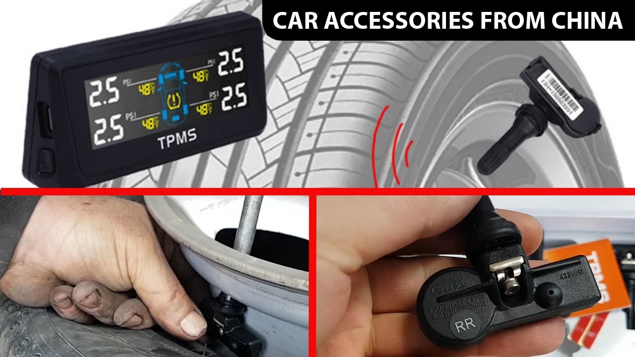 TPMS Установка и Настройка системы контроля давления в шинах / TPMS Tire Pressure Monitoring System