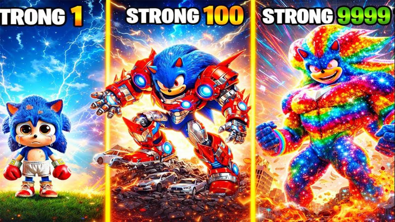 Upgrading NORMAL SONIC to the Strongest EVER in GTA 5