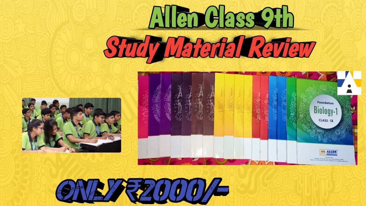 Allen Career Institute | Class 9th All Modules Review |