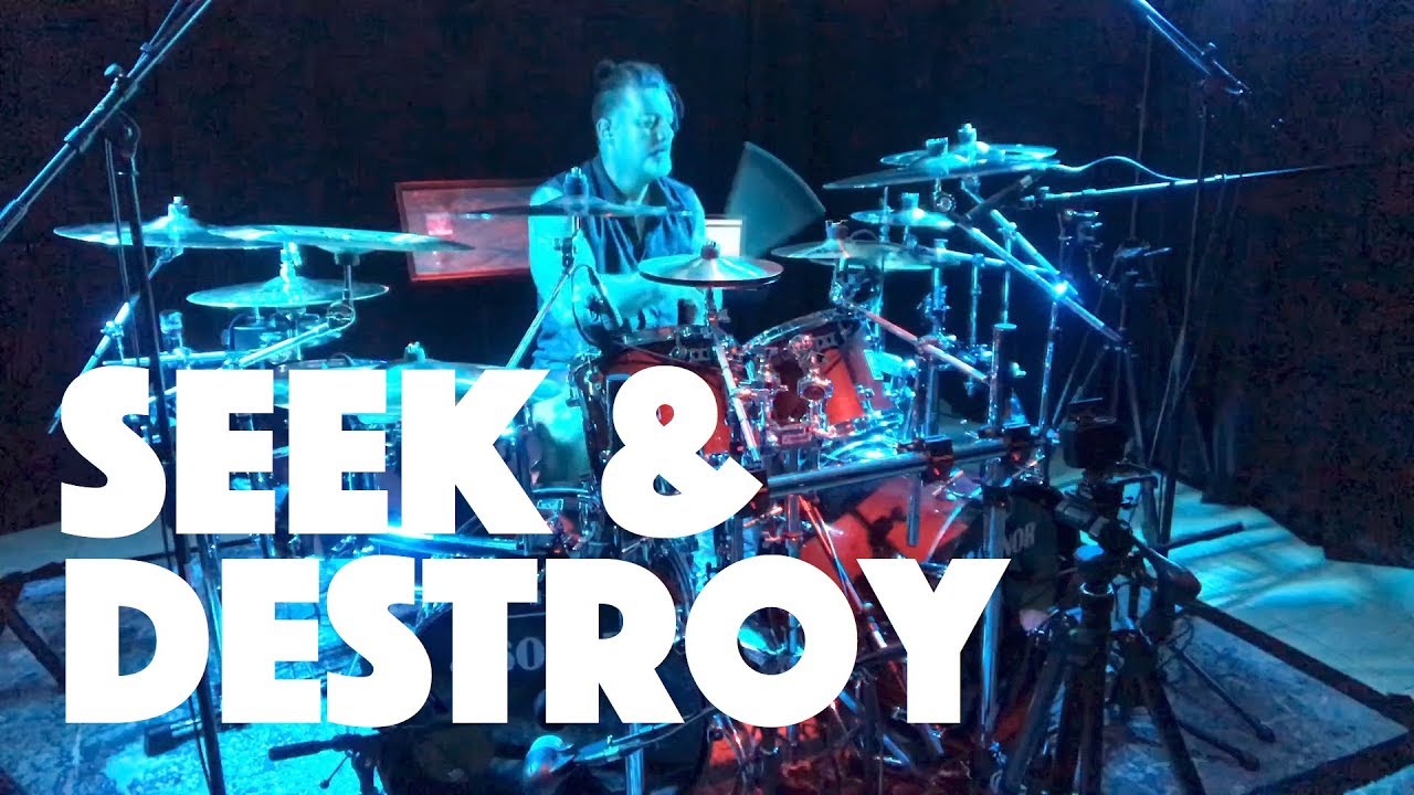 Seek & Destroy - Metallica (Drum Cover + Facts)