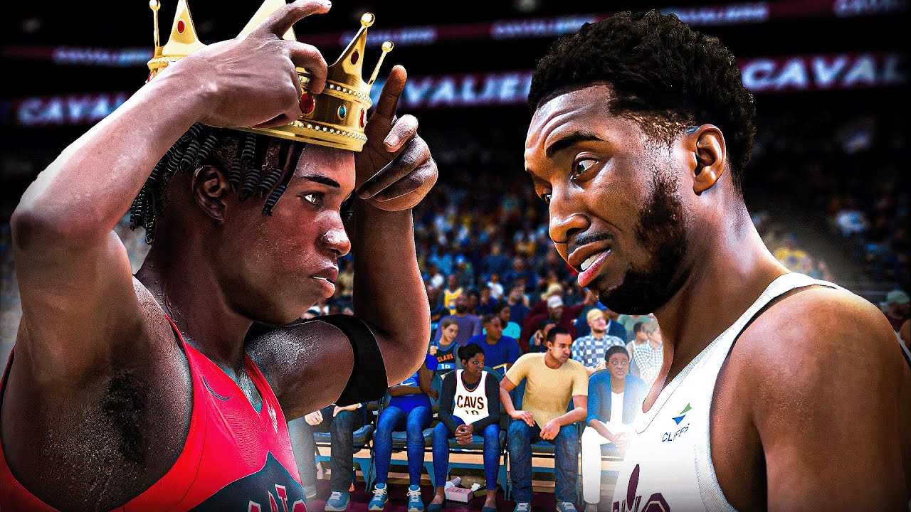 САМЫЙ ВЕЛИКИЙ МАТЧ В МОЕЙ КАРЬЕРЕ ПРОТИВ ДОНОВАНА МИТЧЕЛА... NBA 2K24 MyCareer #5