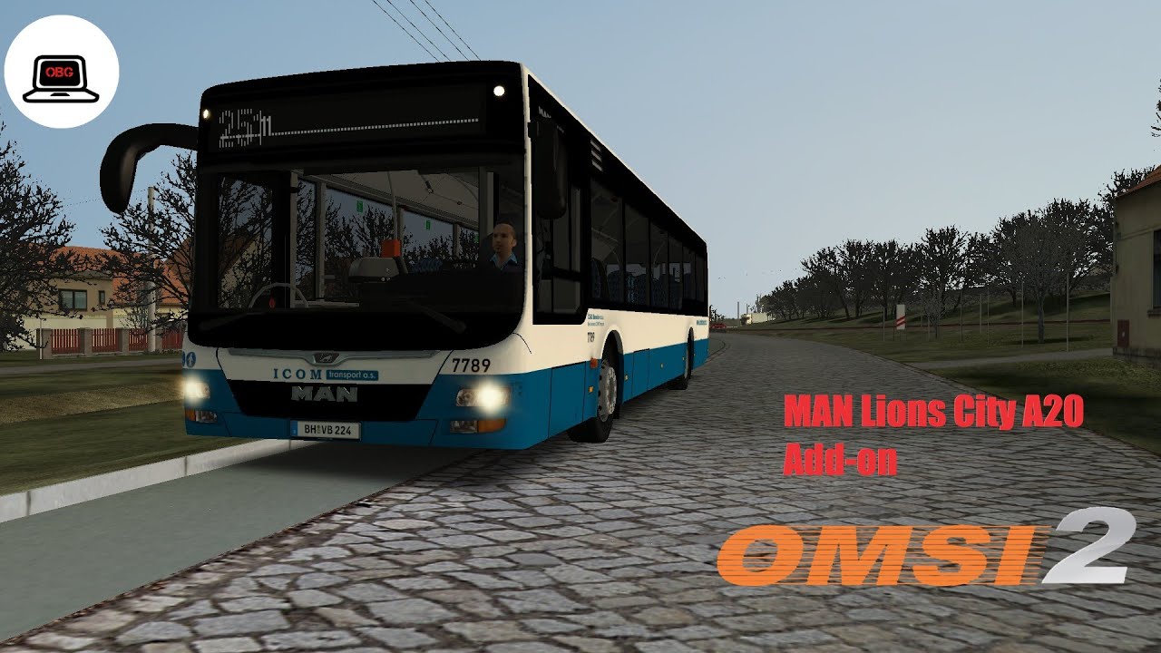 OMSI 2 MAN Lions City A20 Add-on Gameplay First Look Map Velké Opatovice » Route 251 Logitech G29