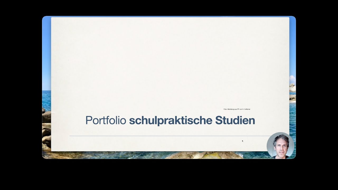 Portfolioarbeit am Staatsinstitut für die Ausbildung von Fachlehrern, Abt. II, München
