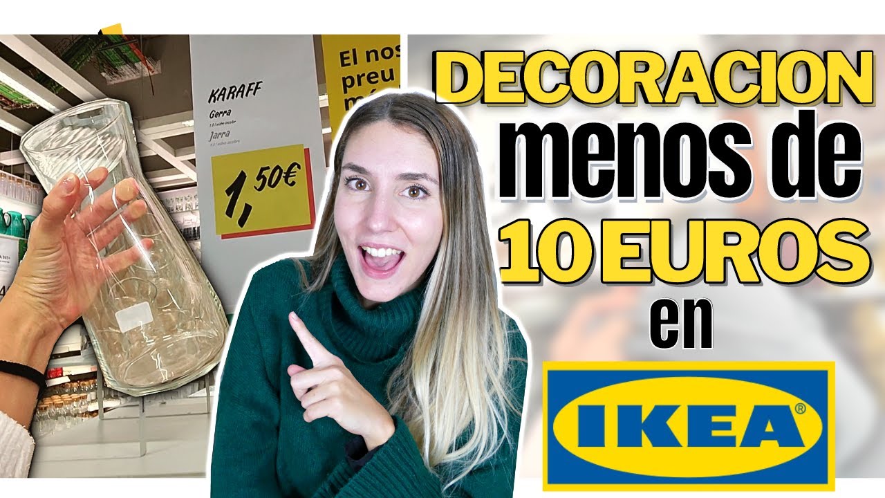 DECORAR por MENOS de 10 EUROS en IKEA🤯 27 cosas PRACTICAS y BONITAS muy ECONOMICAS❤️