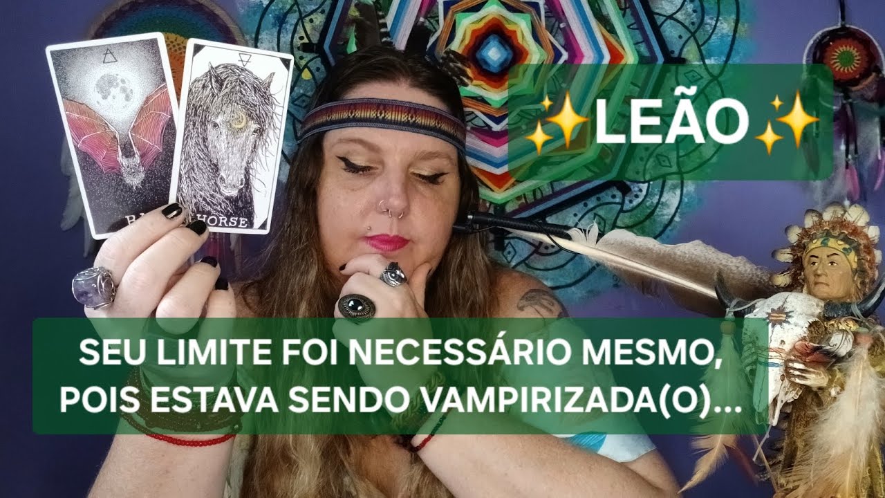 ✨️LEÃO✨️ NÃO TINHA VISTO ISSO NUMA LEITURA AINDA. VOCÊ AGIU CERTO E DEVE MANTER...