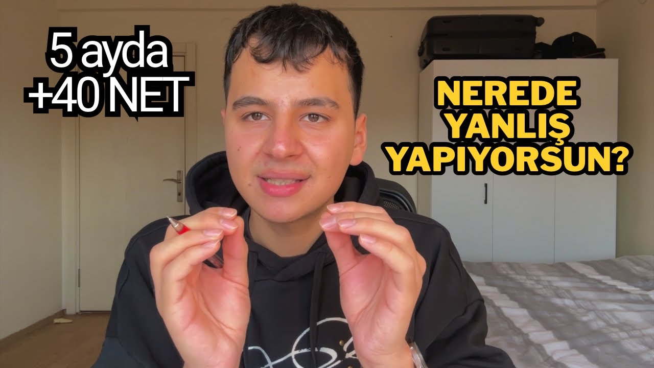 BİR TÜRLÜ ARTMAYAN NETLER! TYT-YDT2026