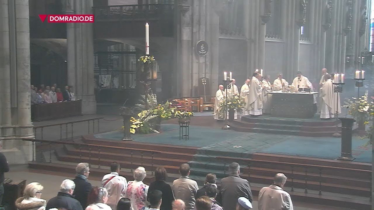 Holy Mass on Easter  Sunday from Cologne Cathedral 21 April 2019 HD