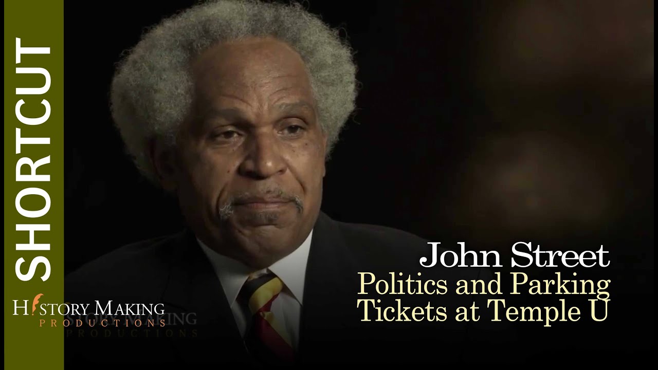 John Street on Politics and Parking Tickets at Temple University