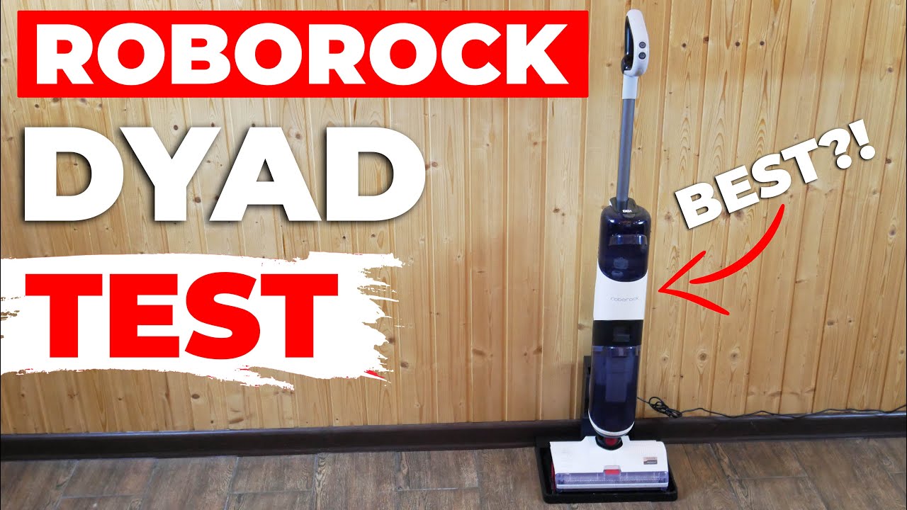 Roborock Dyad REVIEW & TEST✅ BEST Cordless Wet Dry Vacuum in 2022!💦