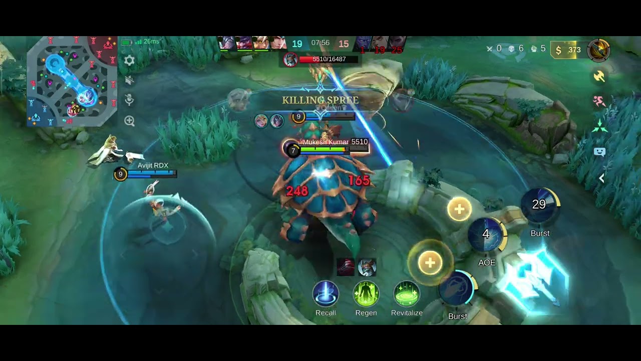 365 Day challenge Play with moba legend Ranked full video Day 365/9