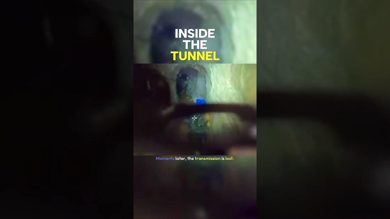 FPV Drone Enters Tunnel &mdash; Feed Cuts After Gunfire