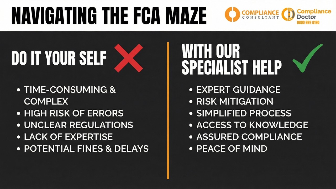 Avoiding FCA Application Rejections: Why You Need Specialist Compliance Help