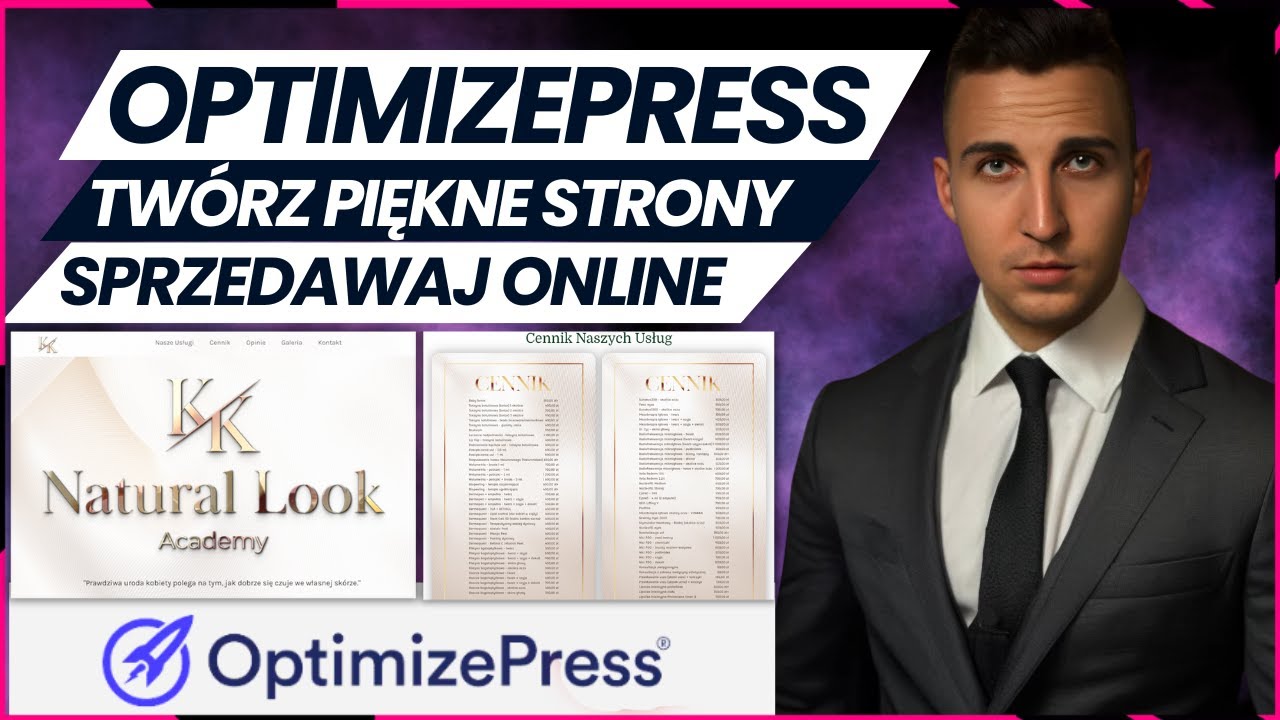 Stw&oacute;rz Luksusową Stronę Beauty z OptimizePress 3.0 &ndash; Design, Kt&oacute;ry Zachwyca!