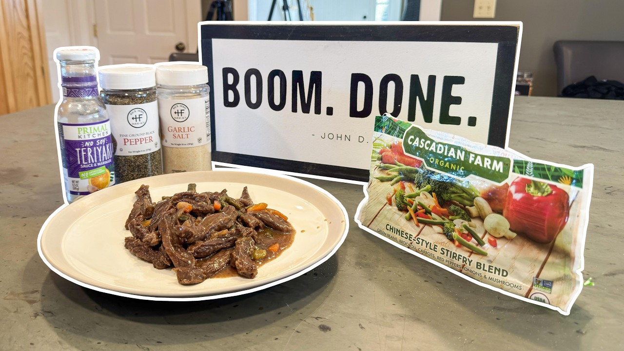 How To Cook A Healthy American Wagyu Stir Fry Dinner | BHF
