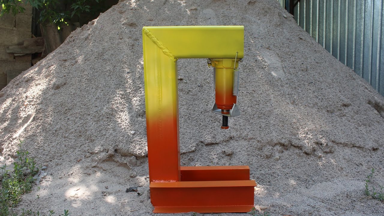My little DIY hydraulic press