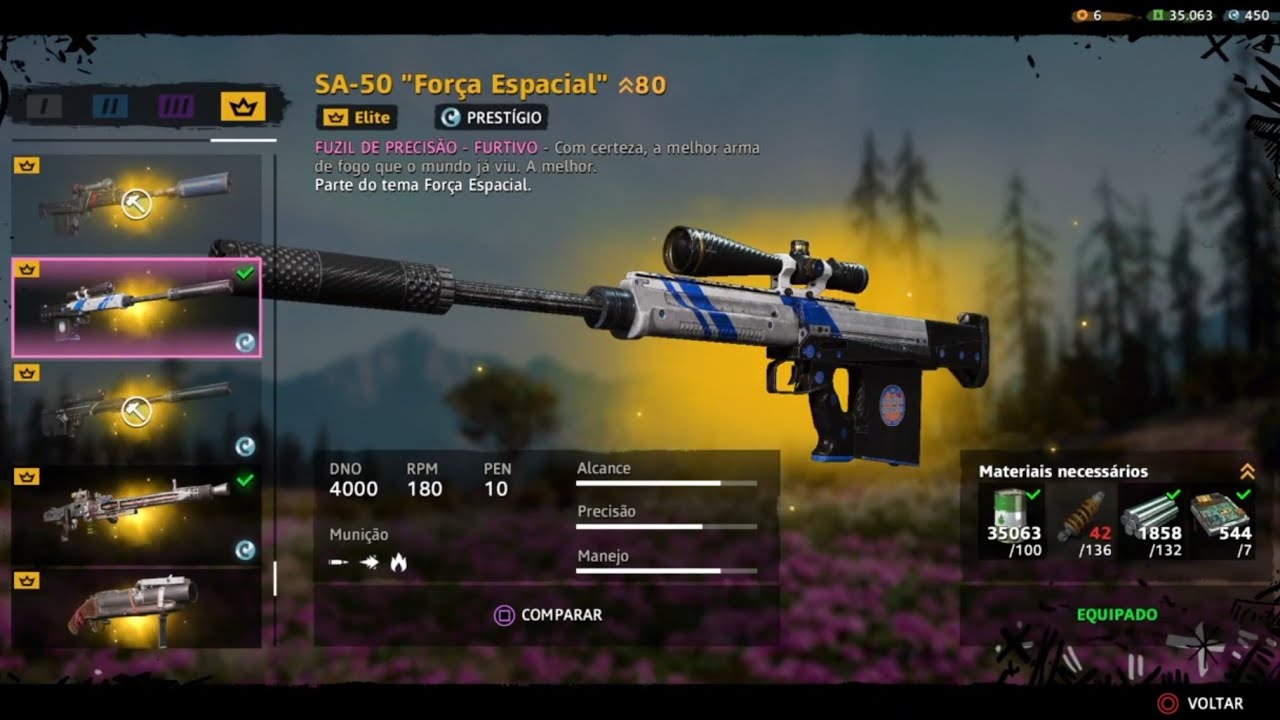 Far Cry® New Dawn Melhores Armas
